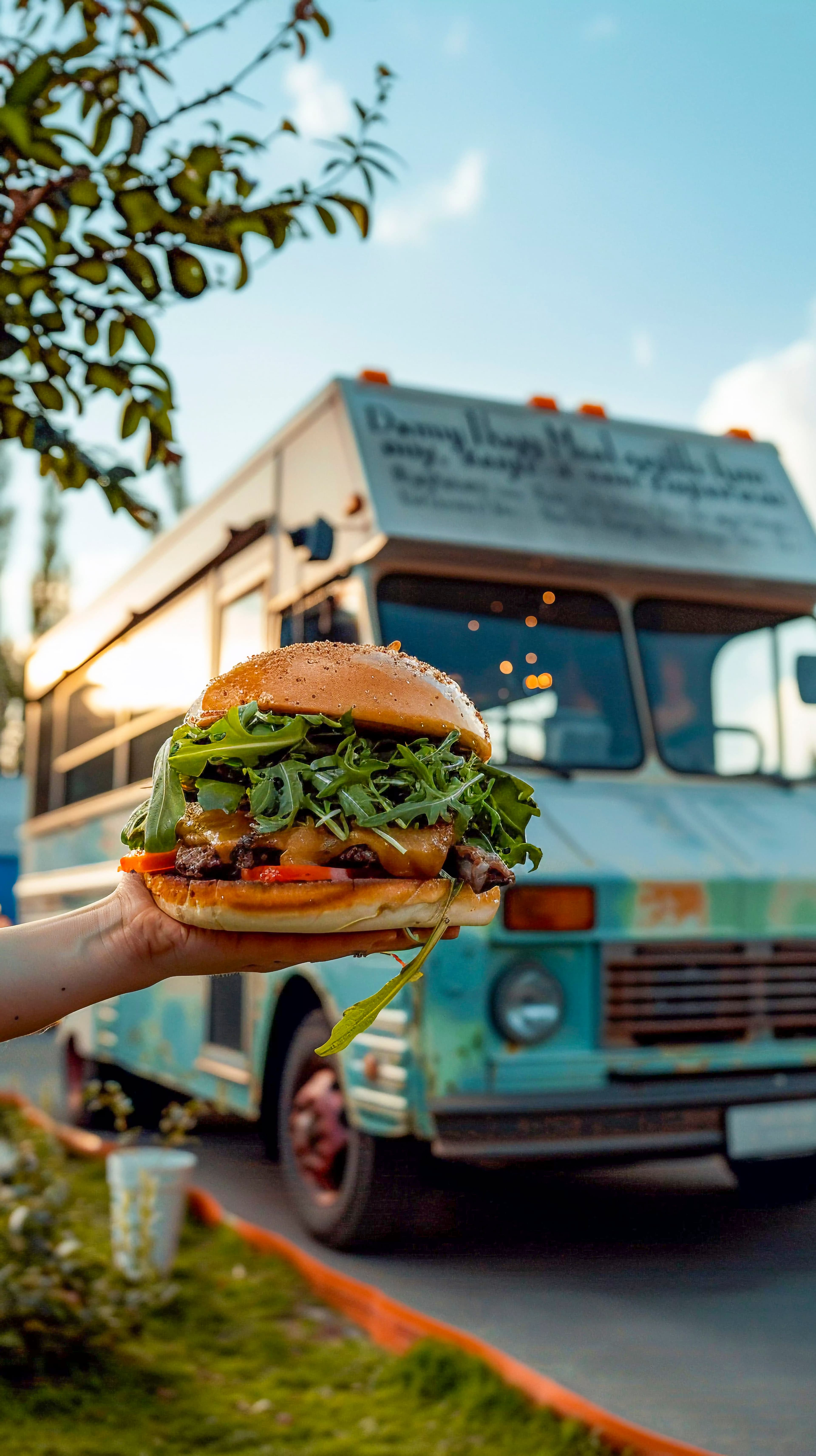 Burger van CRM for event bookings, quotes and invoices.